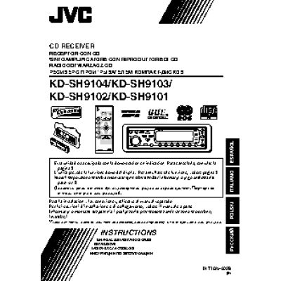 JVC KD-SH9102 / KD-SH9103 / KD-SH9104