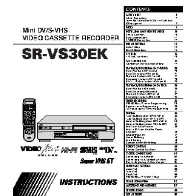 JVC SR-VS30E