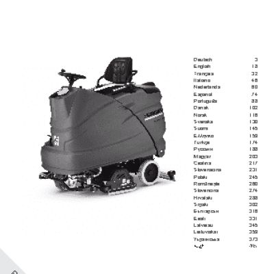 KARCHER B 140 R Bp Pack 400 Ah