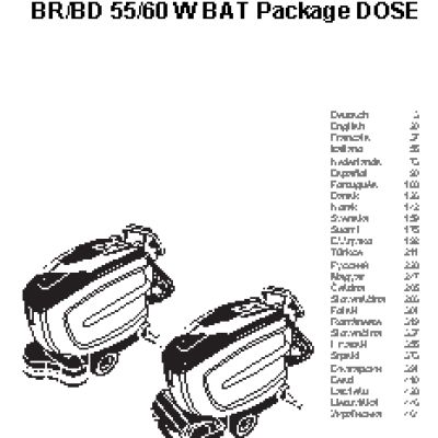 KARCHER BR 55/60 W Bp