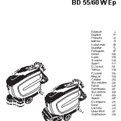 KARCHER BR 55/60 WEP