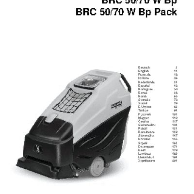 KARCHER BRC 50/70 W Bp
