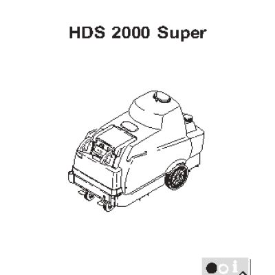 KARCHER HDS 2000 Super