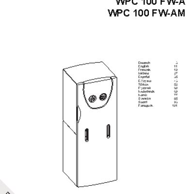 KARCHER WPC 100 FW-A