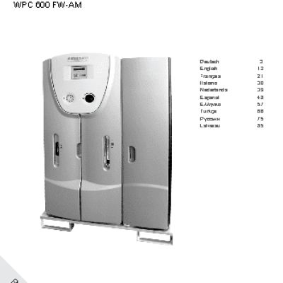 KARCHER WPC 600 FW-AM