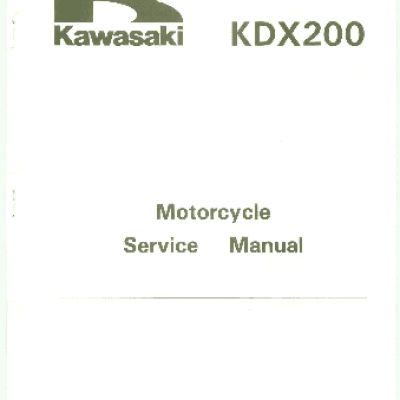 KAWASAKI KDX200 (1989-1994)