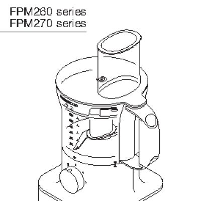 KENWOOD FPM270 Multipro Compact