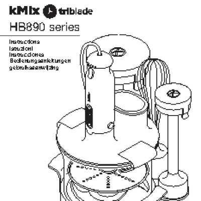 KENWOOD HB891 kMix Triblade