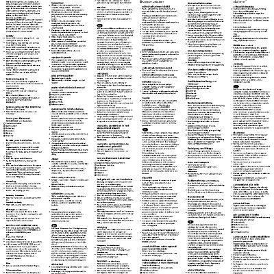 KENWOOD HM320 / HM326 / HM327