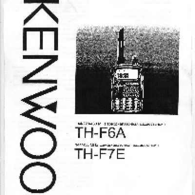 KENWOOD TH-F7E