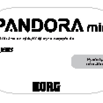 KORG PANDORA min