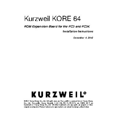 KURZWEIL KORE64