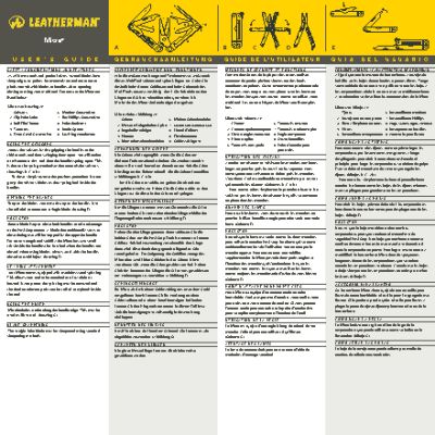 LEATHERMAN Special-Edition Red, White & Blue Micra
