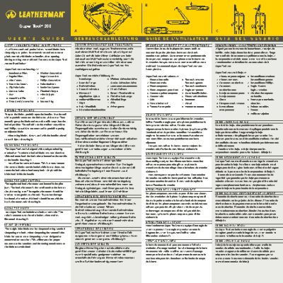 LEATHERMAN Super Tool 200
