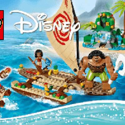 LEGO Disney Princess 41150 Путешествие Моаны через океан