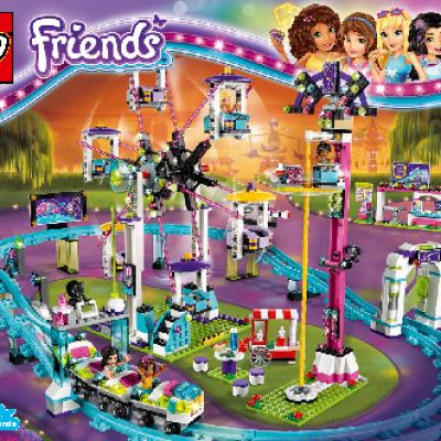 LEGO Friends 41130 Парк развлечений: американские горки