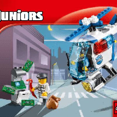 LEGO Juniors 10720 Погоня на полицейском вертолёте