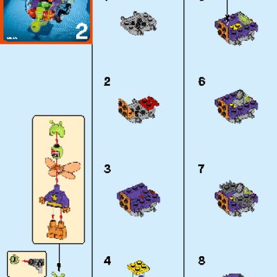 LEGO Super Heroes 76069 Mighty Micros: Бэтмен против Мотылька-убийцы