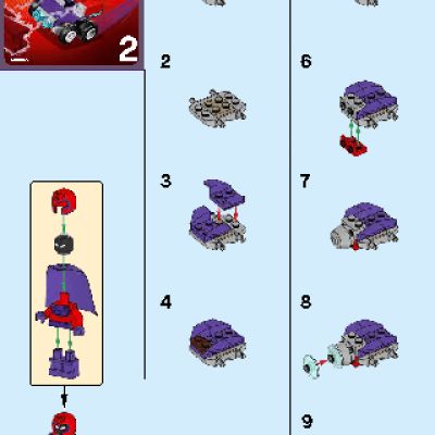 LEGO Super Heroes 76073 Mighty Micros: Росомаха против Магнето