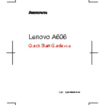 LENOVO A606
