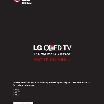 LG Smart TV 55EA970V