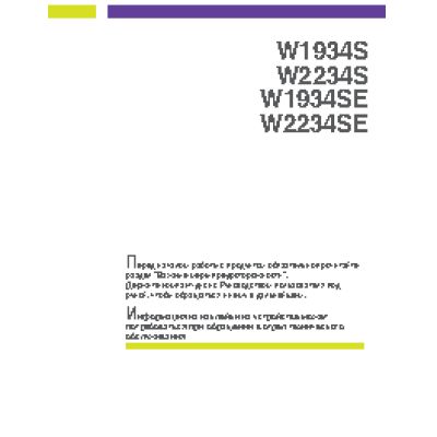 LG W1934S