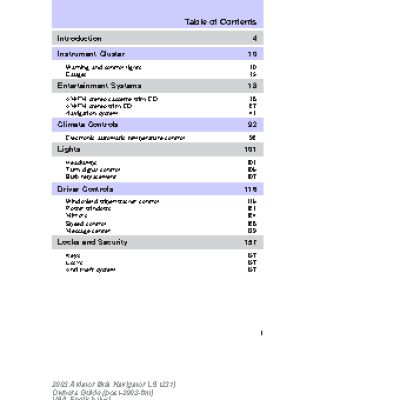 LINCOLN Aviator (2003)