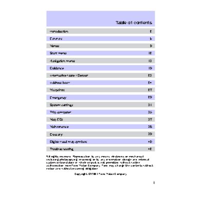 LINCOLN Blackwood (2002) Navigation System