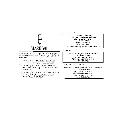 LINCOLN Mark VIII (1997)