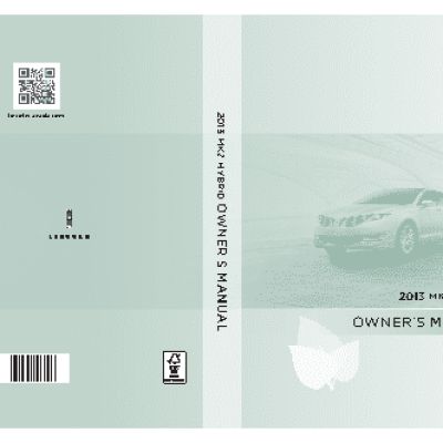 LINCOLN MKZ Hybrid (2013)