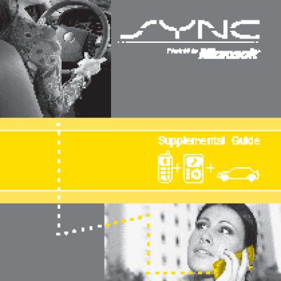 LINCOLN MKX (2008) SYNC