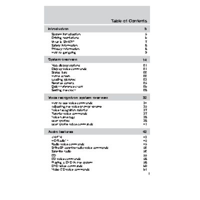 LINCOLN Navigator L (2012) Navigation System