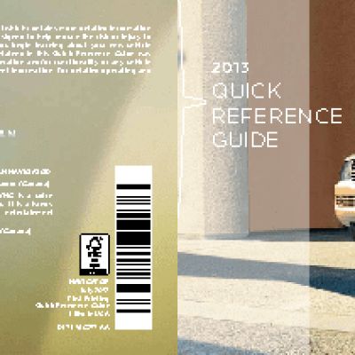 LINCOLN Navigator (2013) QRG