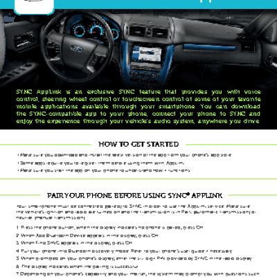 LINCOLN Navigator L (2013) SYNC