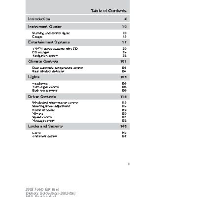 LINCOLN Town Car (2005)