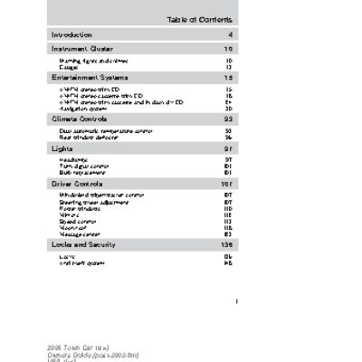 LINCOLN Town Car (2006)