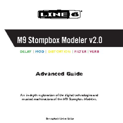 LINE 6 M9 Stompbox Modeler