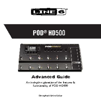 LINE 6 POD HD500