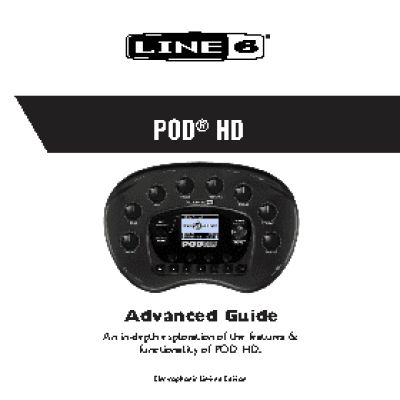 LINE 6 POD HD Desktop