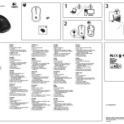 LOGITECH Wireless Mouse M175 USB