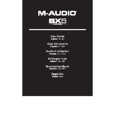 M-AUDIO BX5 Carbon