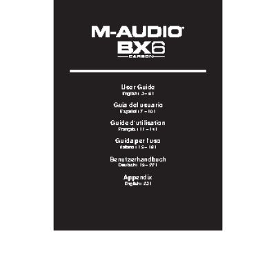 M-AUDIO BX6 Carbon
