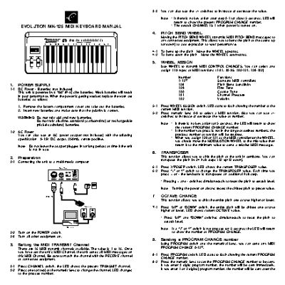 M-AUDIO Evolution MK-125
