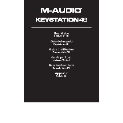 M-AUDIO Keystation 49 - New