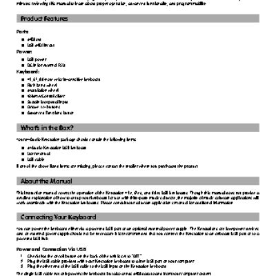 M-AUDIO Keystation 61es