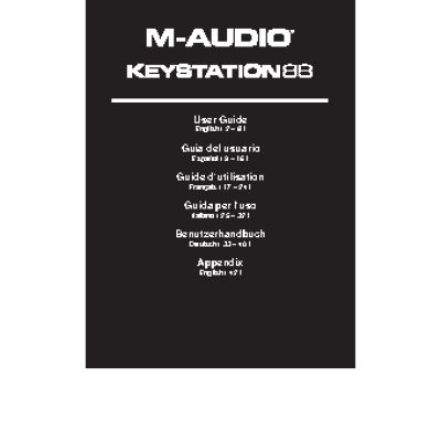 M-AUDIO Keystation 88 - New