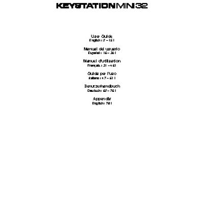 M-AUDIO Keystation Mini 32 - New