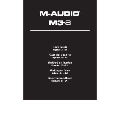 M-AUDIO M3-8