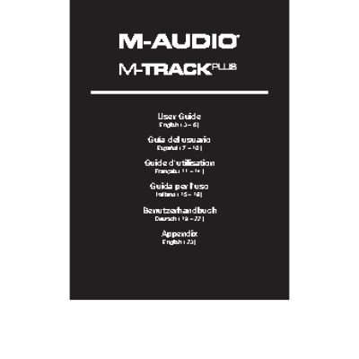 M-AUDIO M-Track Plus