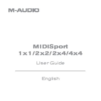 M-AUDIO MIDISPORT 4x4